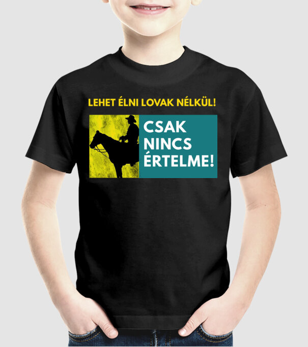  minta fekete pólón