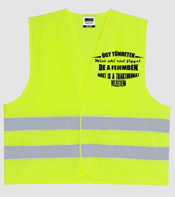  minta neonsárga pólón