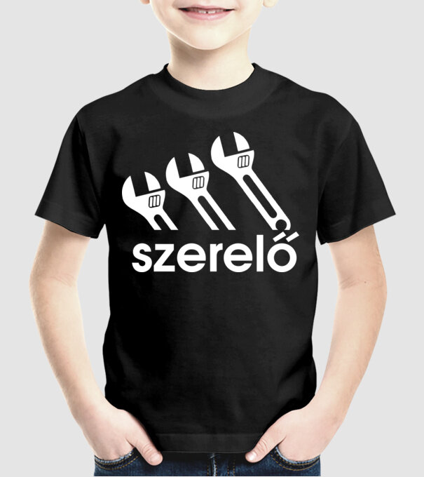  minta fekete pólón
