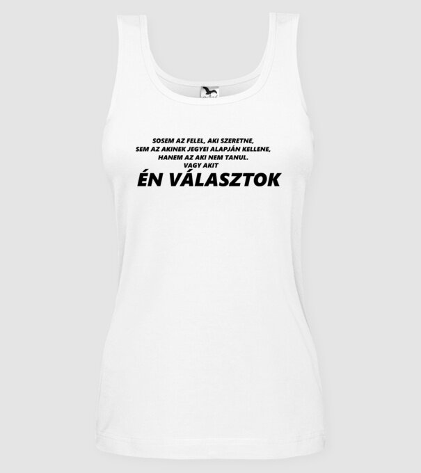 minta fehér pólón