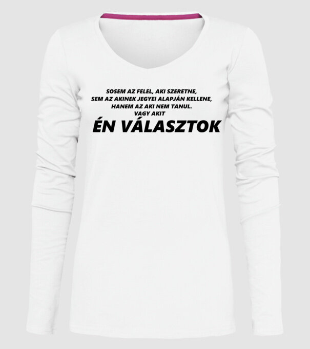  minta fehér pólón
