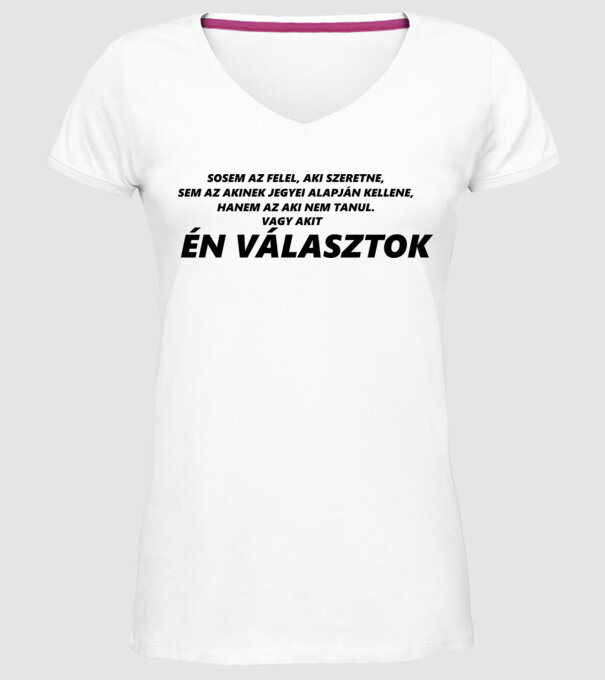  minta fehér pólón