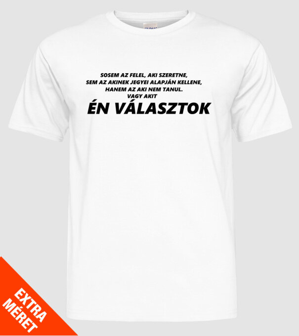  minta fehér pólón