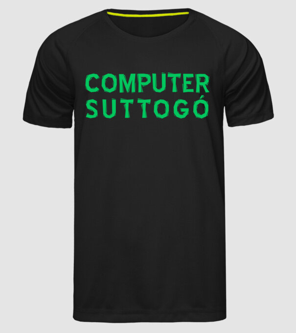  minta fekete pólón