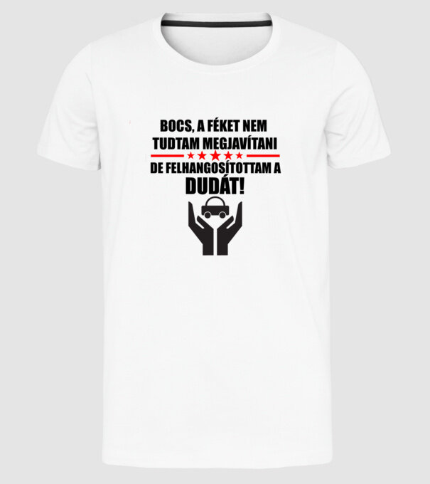  minta fehér pólón