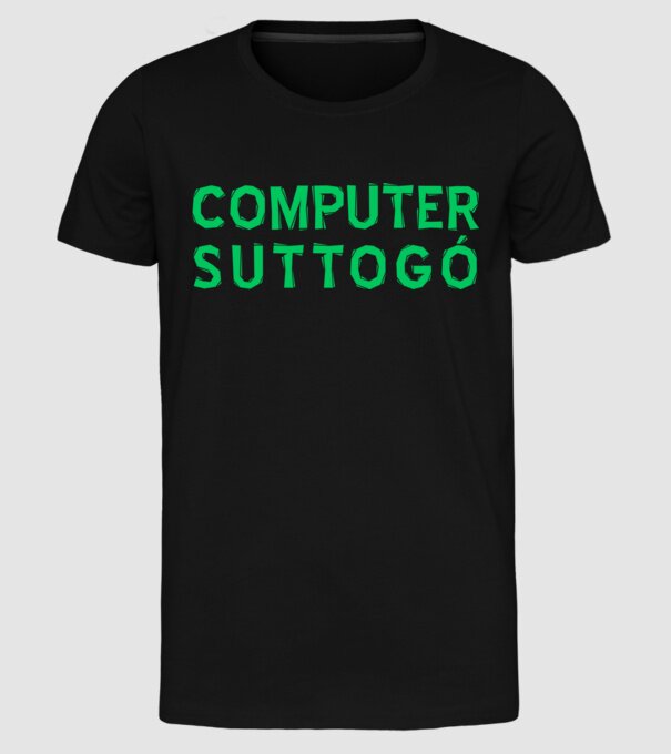  minta fekete pólón