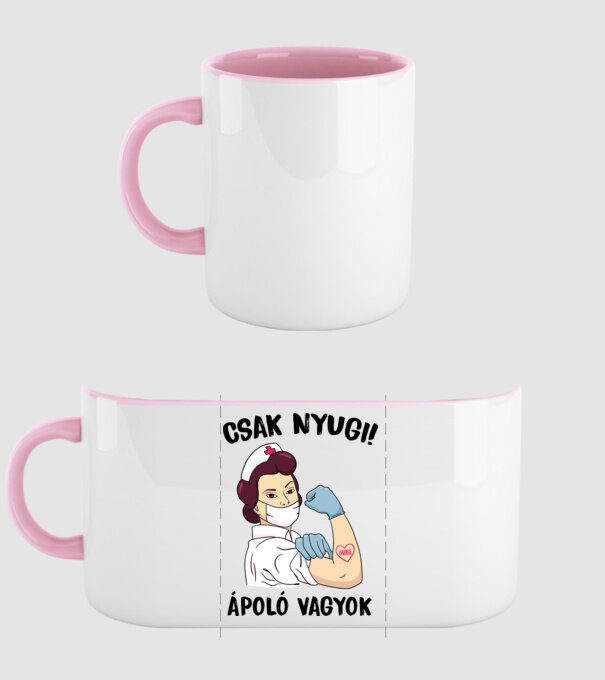  minta világos rózsaszín pólón