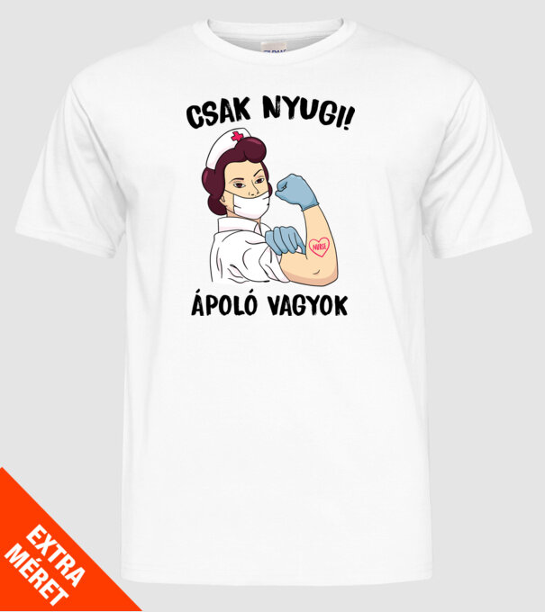  minta fehér pólón