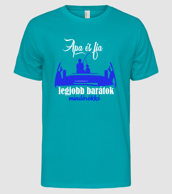  minta türkiz pólón