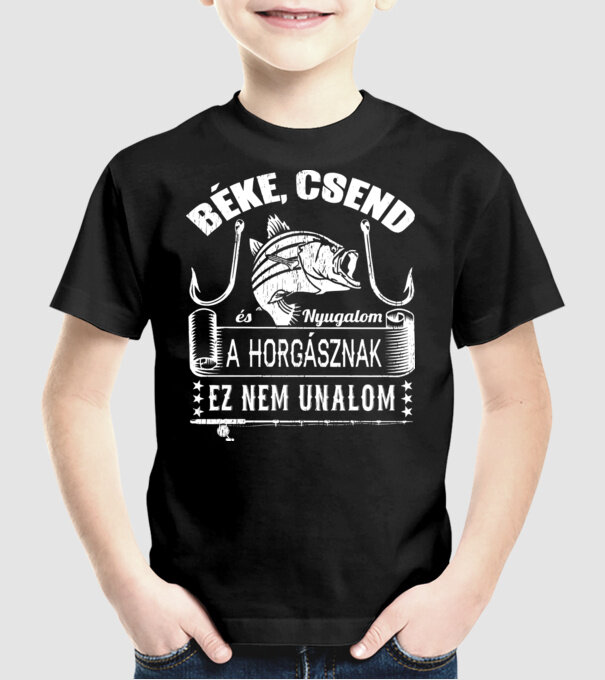  minta fekete pólón