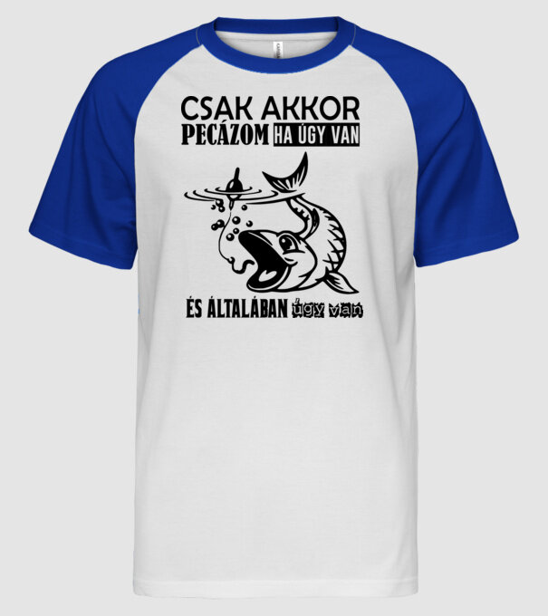  minta fehér/royal pólón