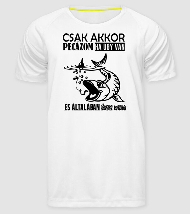  minta fehér pólón