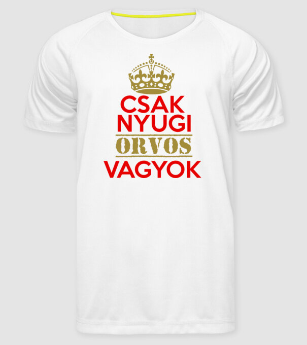  minta fehér pólón