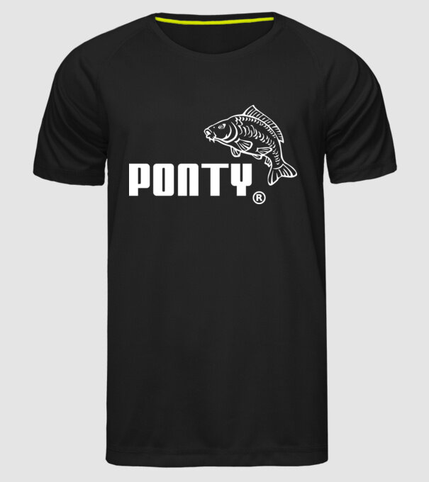  minta fekete pólón