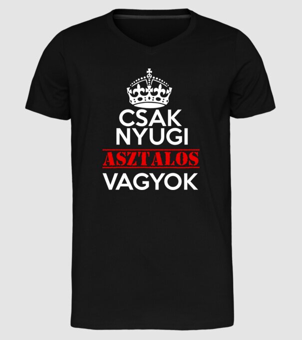  minta fekete pólón