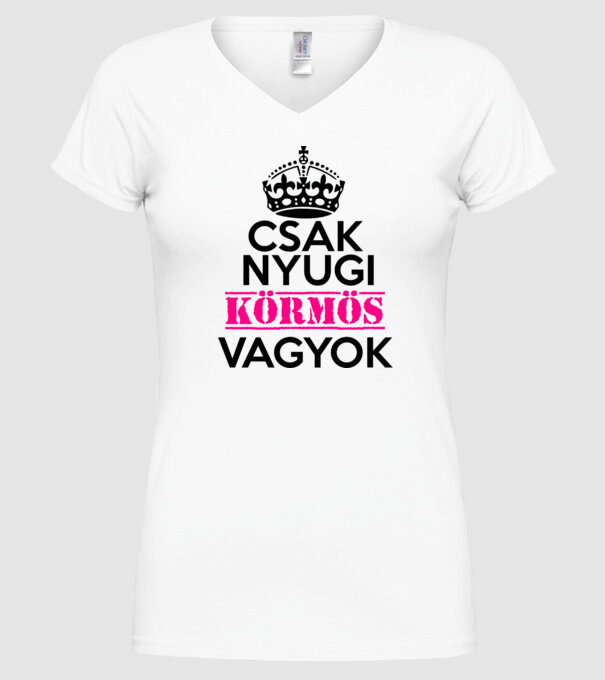  minta fehér pólón