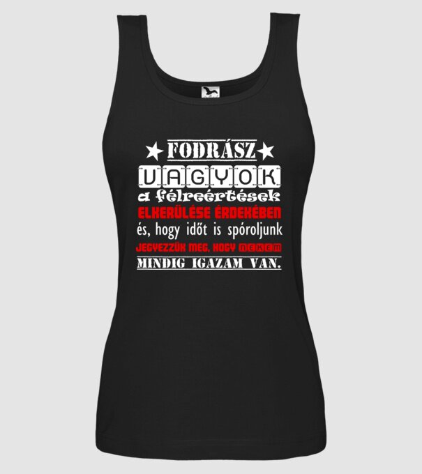  minta fekete pólón