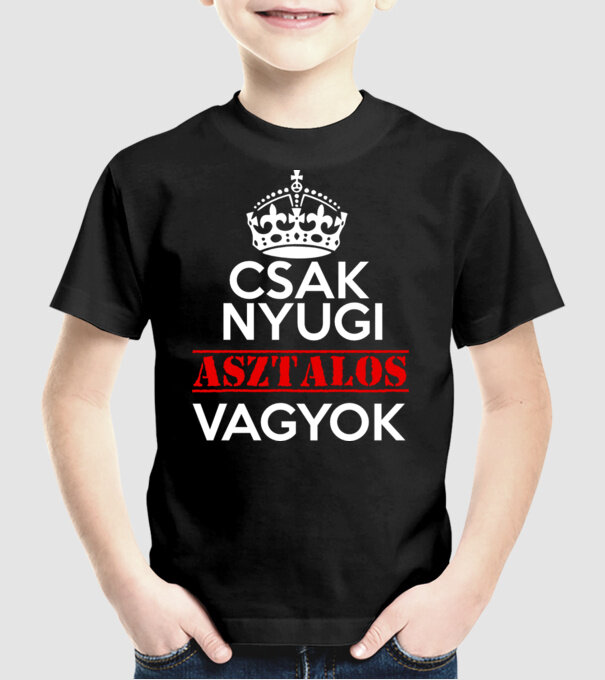  minta fekete pólón