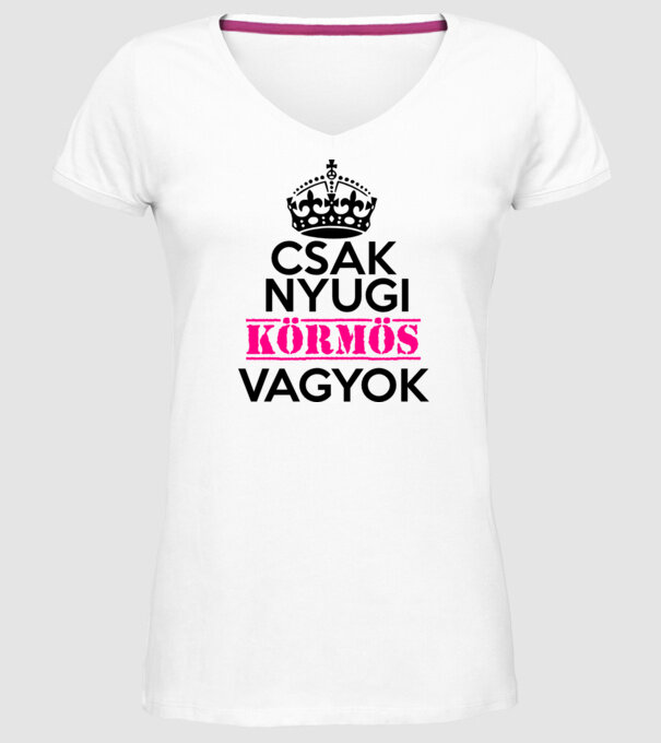  minta fehér pólón