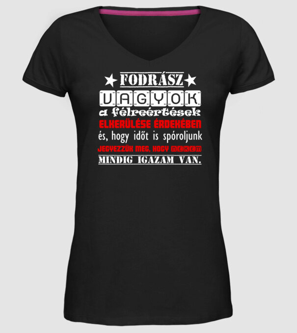  minta fekete pólón