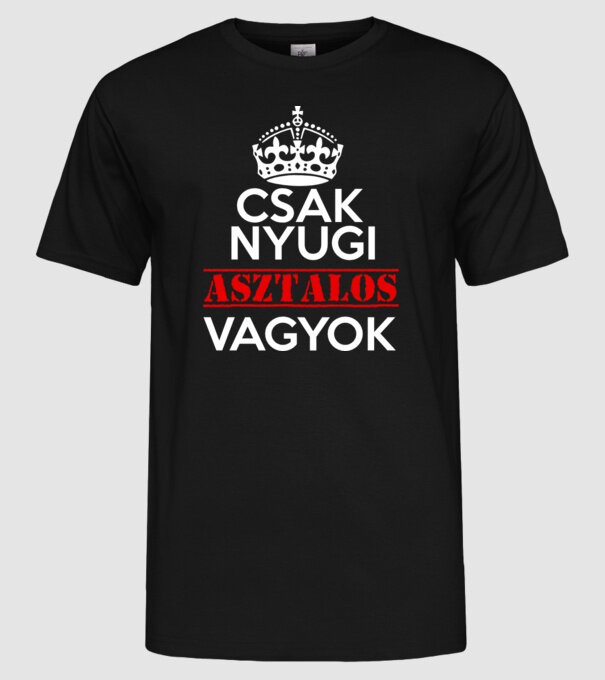  minta fekete pólón