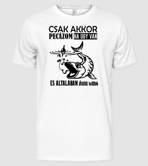  minta fehér pólón