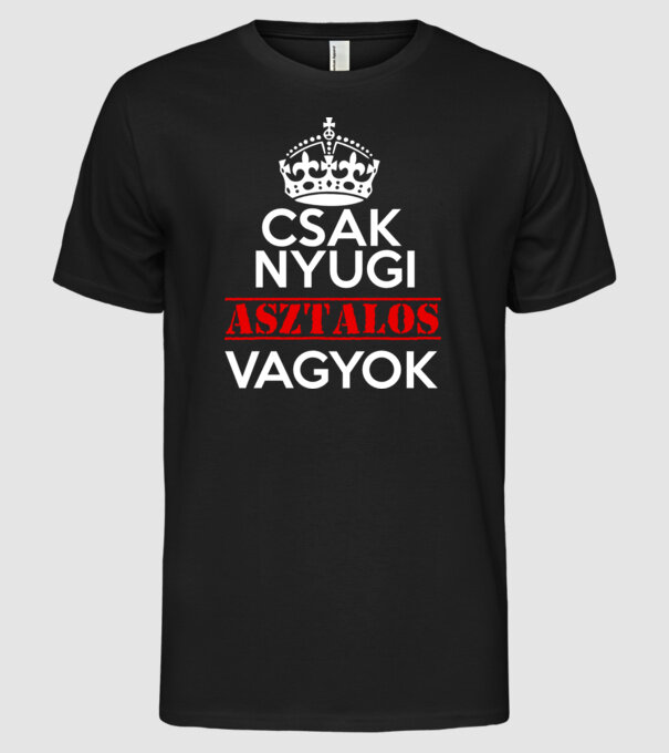  minta fekete pólón