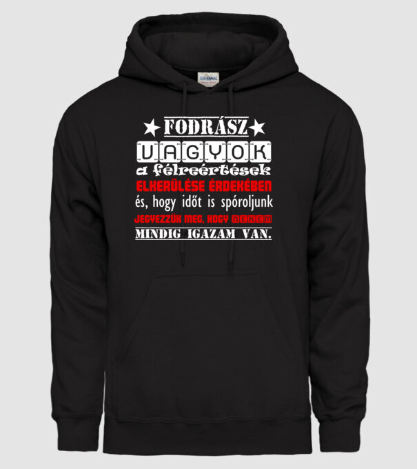  minta fekete pólón