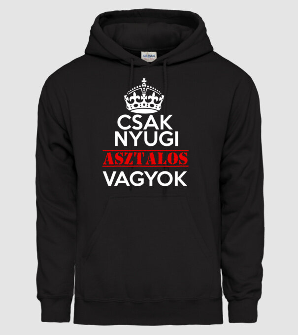  minta fekete pólón