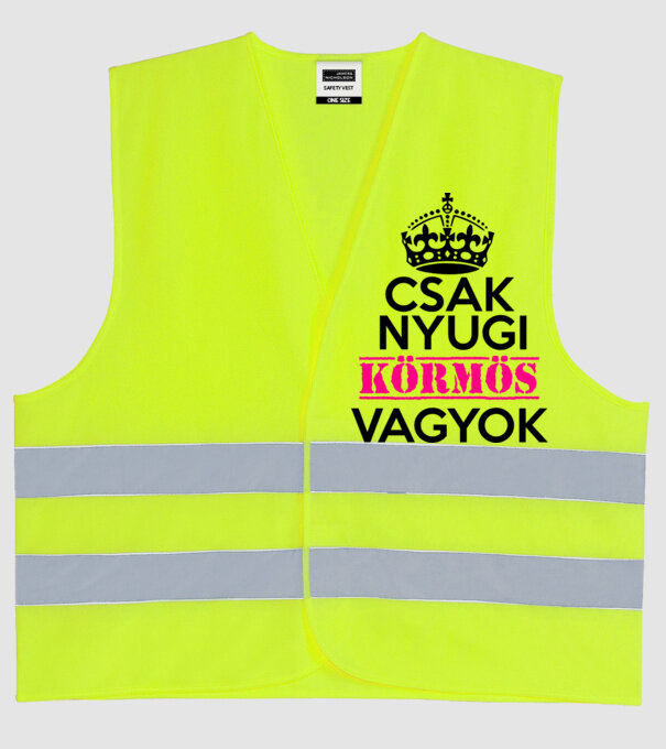  minta neonsárga pólón