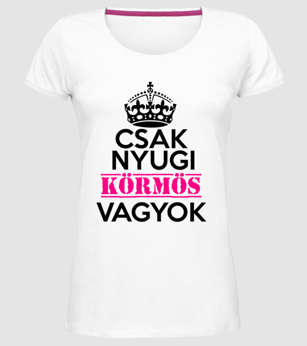  minta fehér pólón
