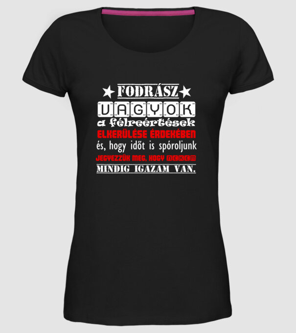 minta fekete pólón