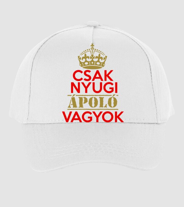  minta fehér pólón