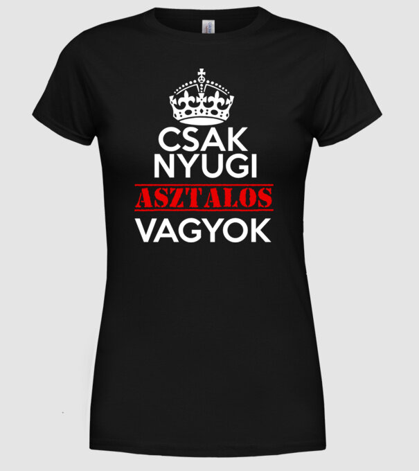  minta fekete pólón