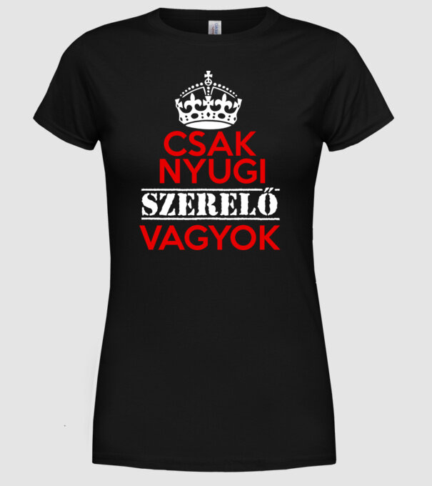  minta fekete pólón