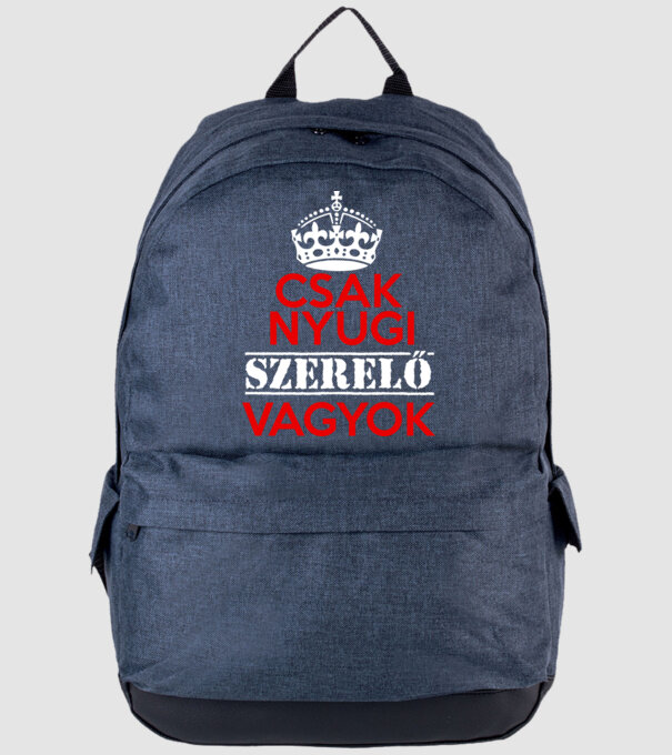  minta farmerkék pólón