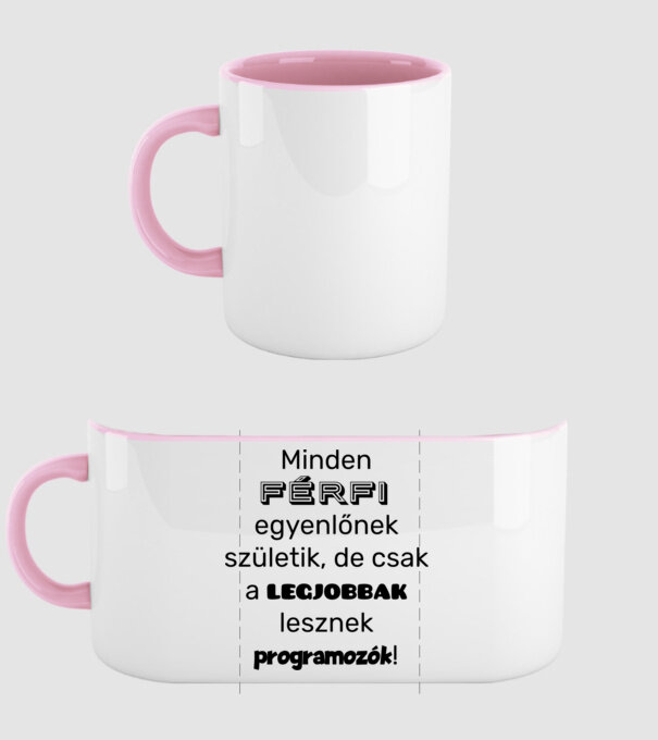  minta világos rózsaszín pólón