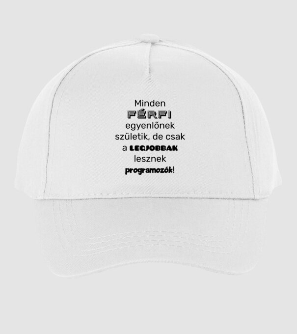  minta fehér pólón