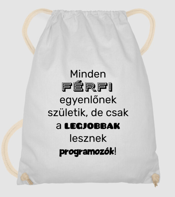  minta fehér pólón