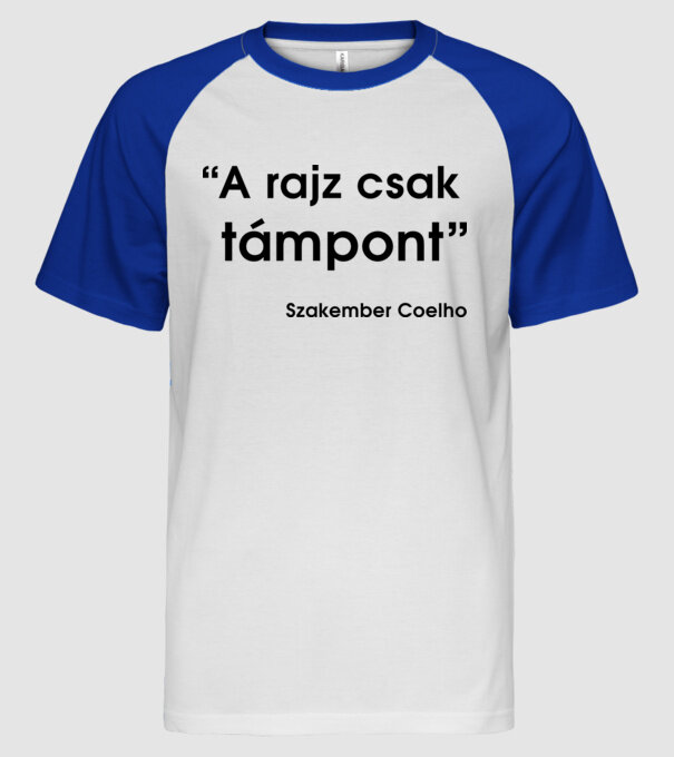  minta fehér/royal pólón
