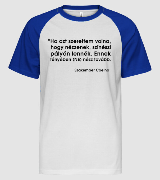  minta fehér/royal pólón