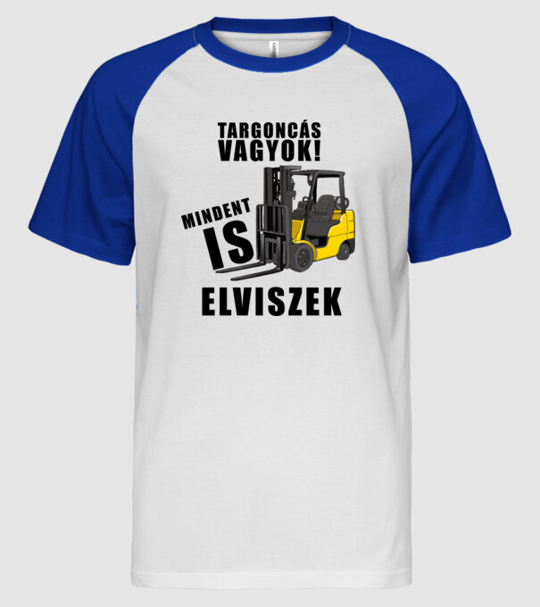  minta fehér/royal pólón