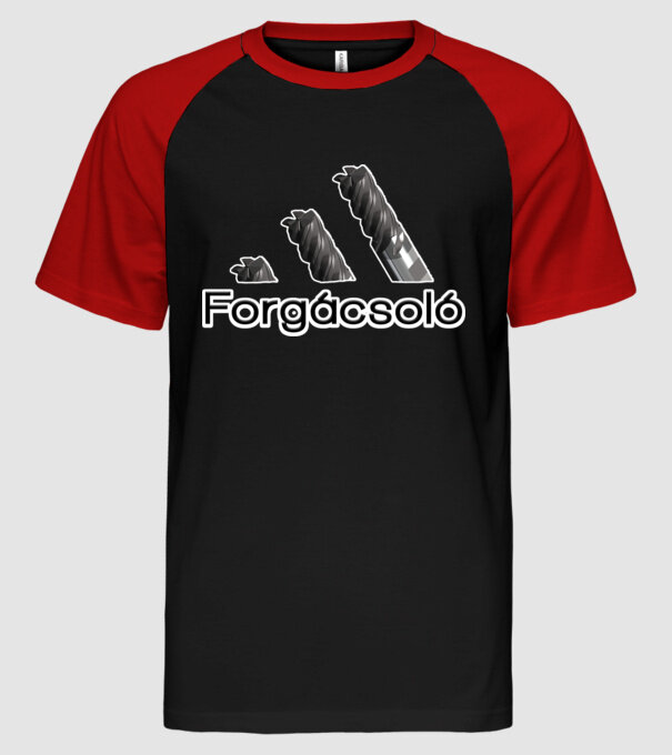  minta fekete/piros pólón