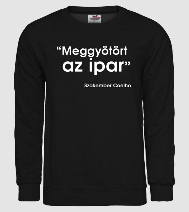  minta fekete pólón