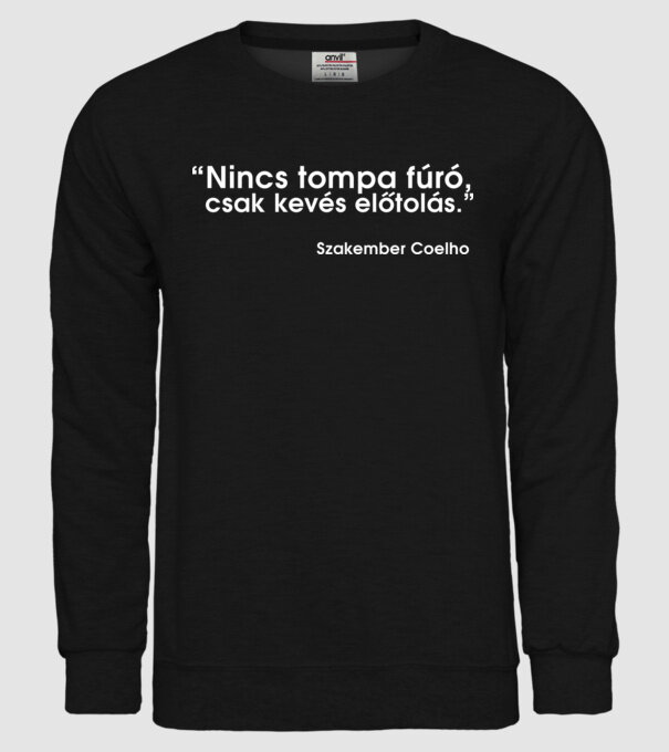  minta fekete pólón