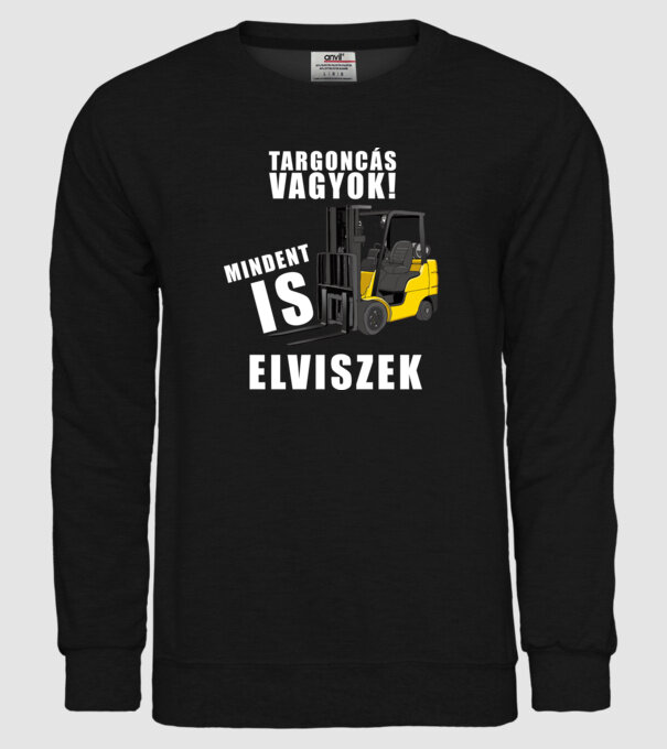  minta fekete pólón
