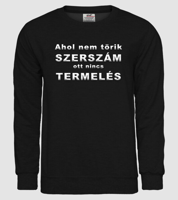  minta fekete pólón