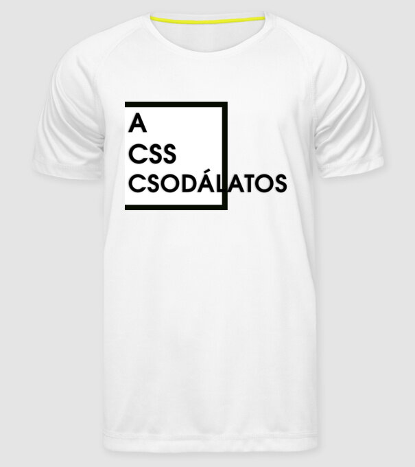  minta fehér pólón