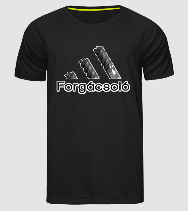  minta fekete pólón