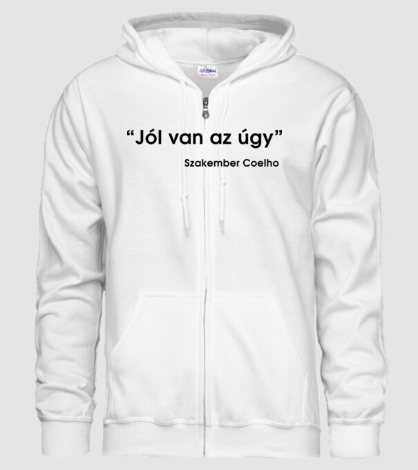  minta fehér pólón